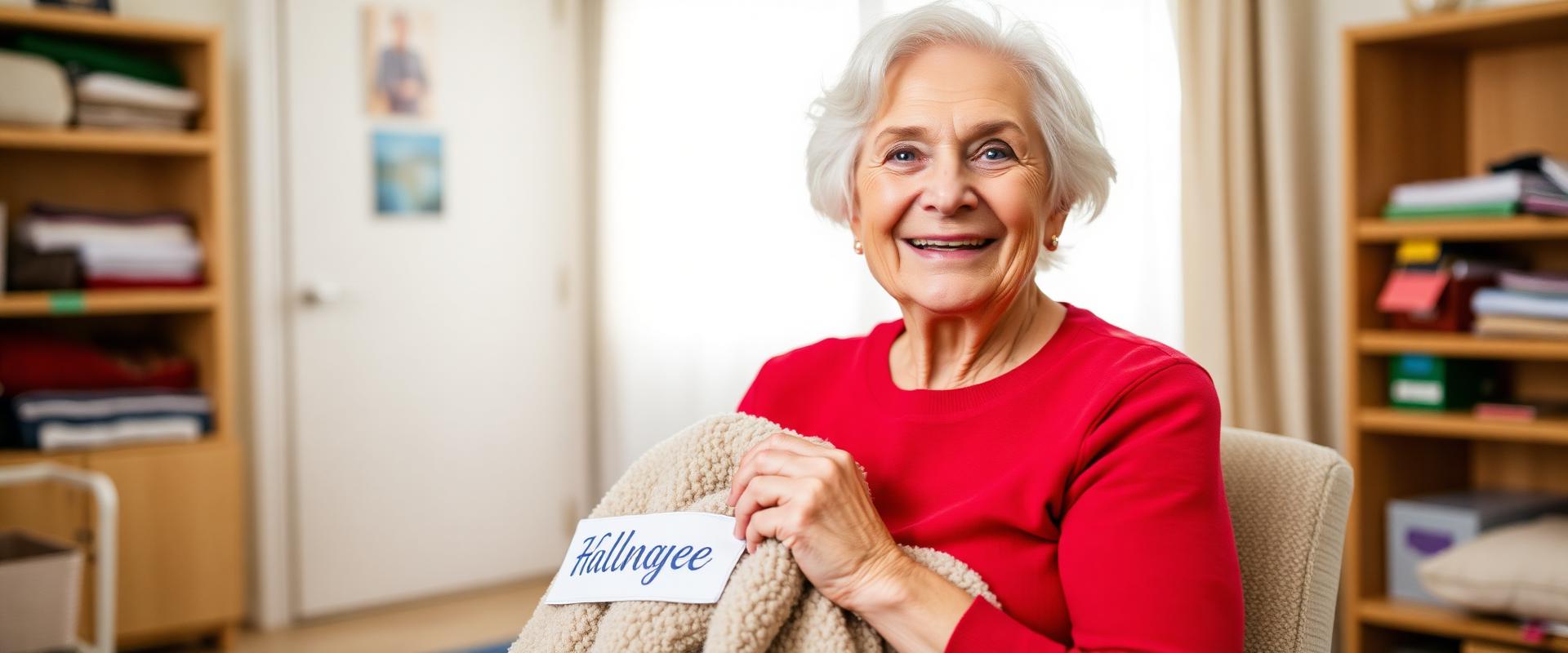 Care home labels for residents